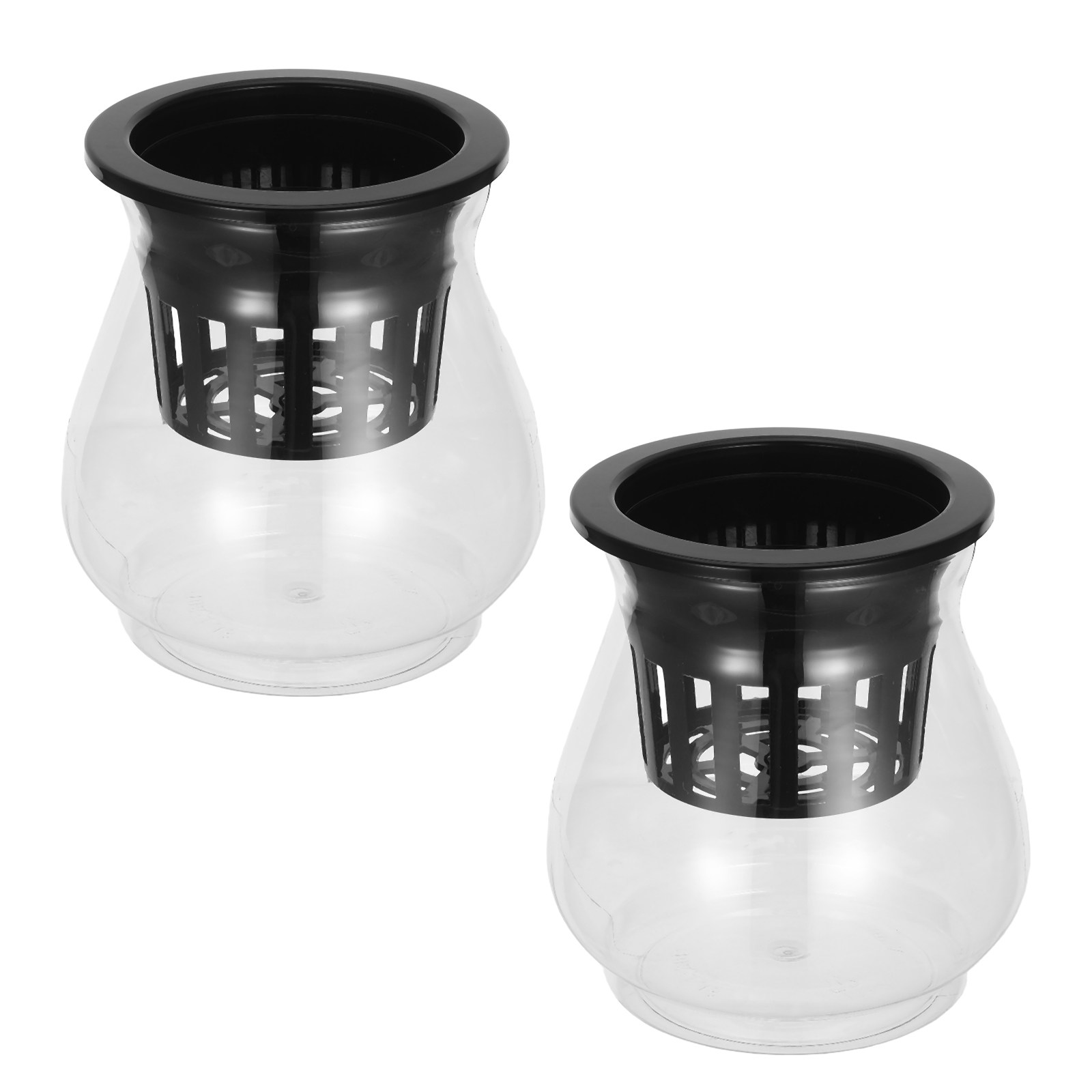 2Pcs Transparent Hydroponic Co - Betta Fish Tank ulasan dan harga