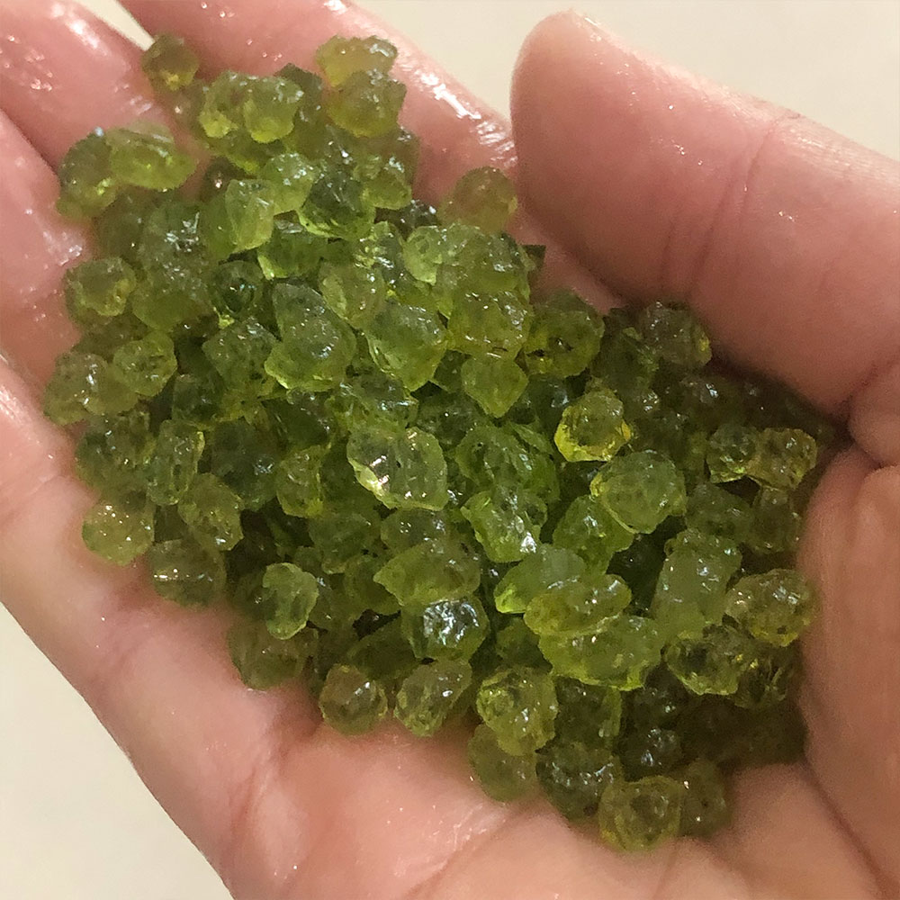 20g/Pack Natural Peridot Olivi - Fish Tank Gravel ulasan dan harga