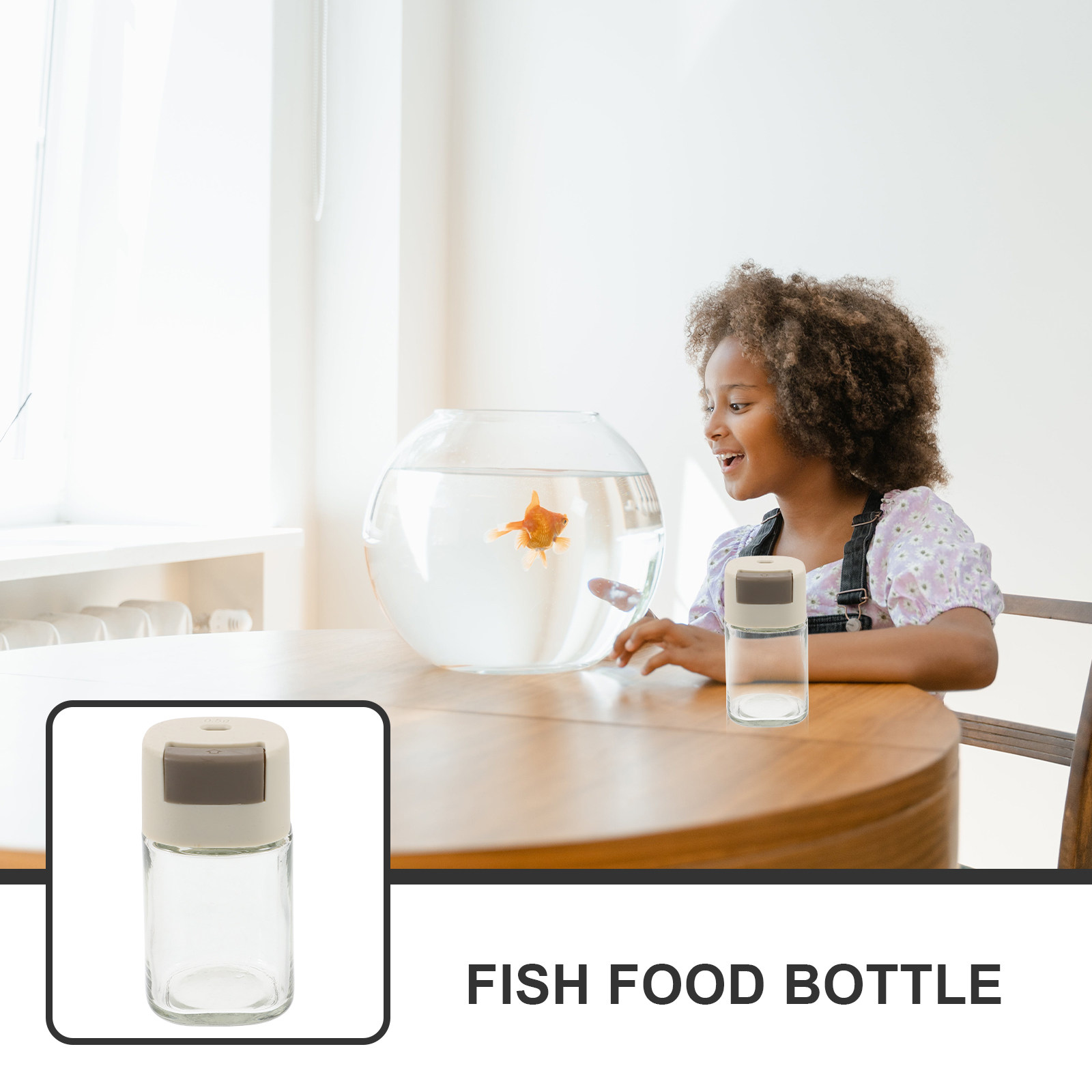 Fish Food Feeding Bottle for A - Aquarium Fish Betta ulasan dan harga