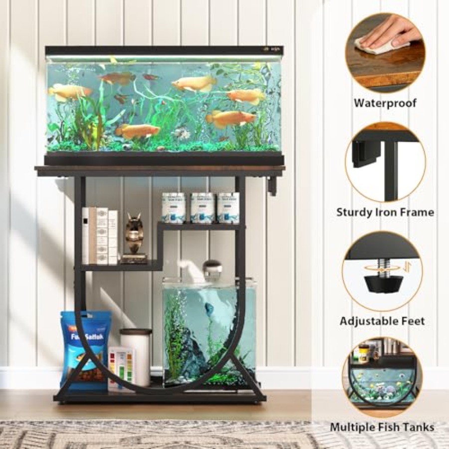 Home office fish tank stand fo - Fish Aquarium Home ulasan dan harga