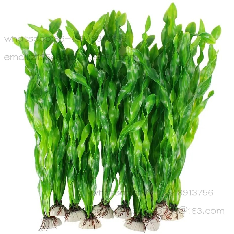 5/10pcs Plastic Aquarium Plant - Aquarium Plants ulasan dan harga