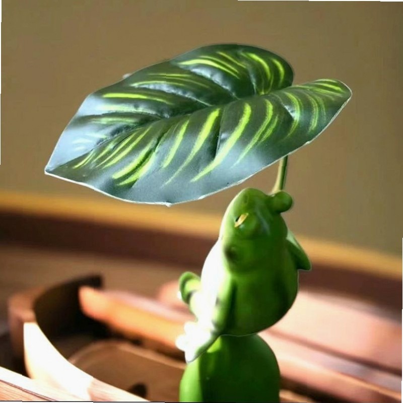 Creative Umbrella Frog Garden  - Aquarium Decor ulasan dan harga