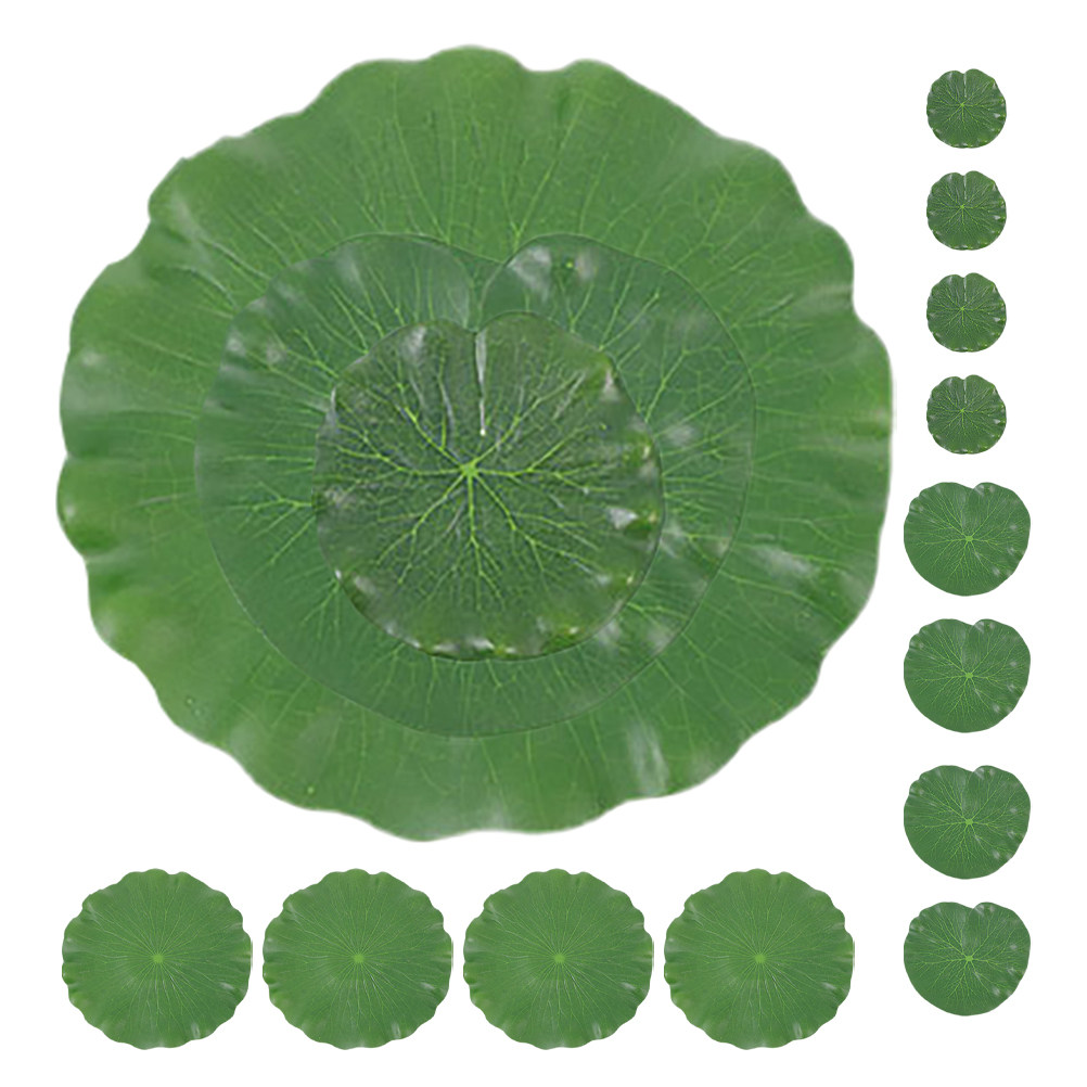 15Pcs Realistic Artificial Lil - Aquarium Decor ulasan dan harga